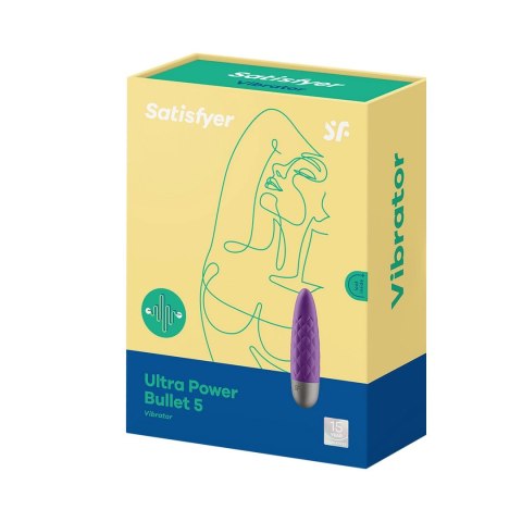 Satisfyer - Mini pocisk wibrujący Power Bullet 5 Satisfyer Satisfyer - Mini pocisk wibrujący Power Bullet 5 Satisfyer