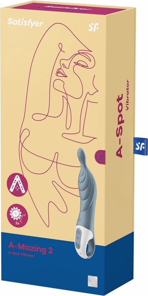 Satisfyer - Stymulator łechtaczki A-mazing 2 Satisfyer Satisfyer - Stymulator łechtaczki A-mazing 2 Satisfyer
