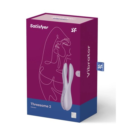 Satisfyer - Stymulator łechtaczki Threesome 2 Satisfyer Satisfyer - Stymulator łechtaczki Threesome 2 Satisfyer