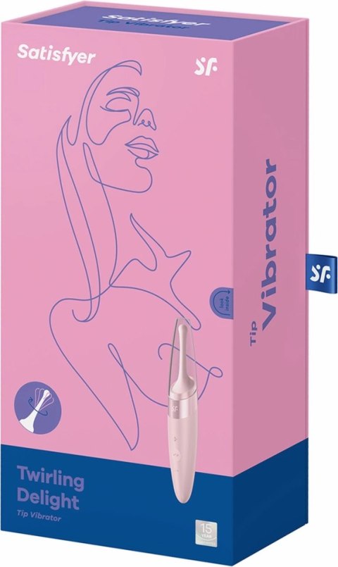 Satisfyer - Stymulator łechtaczki Twirling Delight Satisfyer Satisfyer - Stymulator łechtaczki Twirling Delight Satisfyer