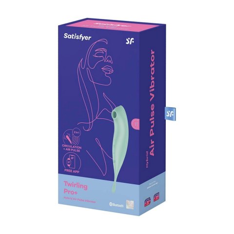 Satisfyer - Stymulator łechtaczki Twirling Pro Connect Satisfyer Satisfyer - Stymulator łechtaczki Twirling Pro Connect Satisfyer