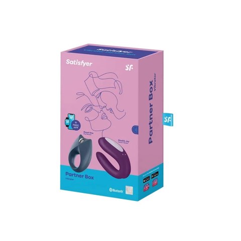 Satisfyer - Wibrator dla par Box 2 Satisfyer Satisfyer - Wibrator dla par Box 2 Satisfyer