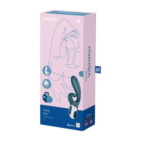 Satisfyer - Wibrator podwójny króliczek Hug me Satisfyer Satisfyer - Wibrator podwójny króliczek Hug me Satisfyer