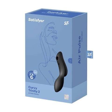 Satisfyer - Wibrator pulsacyjny Curvy Trinity 2 Satisfyer Satisfyer - Wibrator pulsacyjny Curvy Trinity 2 Satisfyer