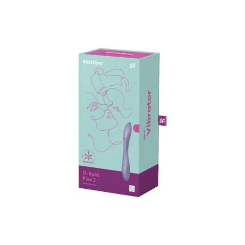 Satisfyer - Wibrator zakrzywiony G-spot Flex 2 Satisfyer Satisfyer - Wibrator zakrzywiony G-spot Flex 2 Satisfyer