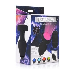 Silikonowy wibrujący korek LED - mały XR Brands XR Brands