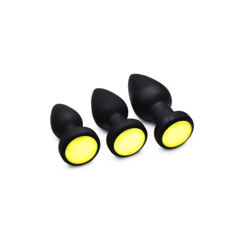 Silikonowy wibrujący korek LED - mały XR Brands XR Brands Silikonowy wibrujący korek LED - mały XR Brands XR Brands
