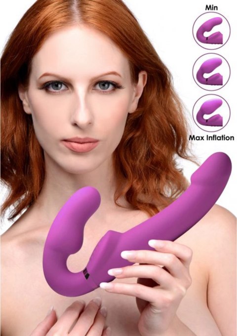 Strapless Strap-On z pilotem zdalnego sterowania Evoke XR Brands XR Brands Strapless Strap-On z pilotem zdalnego sterowania Evoke XR Brands XR Brands