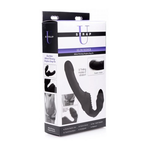Żebrowany wibrujący pasek z dildo XR Brands XR Brands Żebrowany wibrujący pasek z dildo XR Brands XR Brands