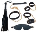 Bad Kitty - 6-Częściowy Zestaw BDSM Czarno-Złoty Bad Kitty