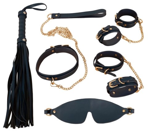 Bad Kitty - 6-Częściowy Zestaw BDSM Czarno-Złoty Bad Kitty Bad Kitty - 6-Częściowy Zestaw BDSM Czarno-Złoty Bad Kitty