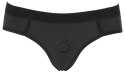 Bad Kitty - Gładkie Czarne Strap-On Z Pierścieniem Na Dildo 2XL Bad Kitty
