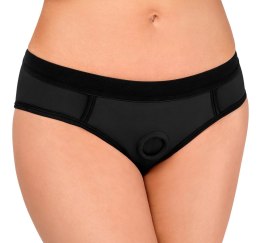 Bad Kitty - Gładkie Czarne Strap-On Z Pierścieniem Na Dildo L Bad Kitty