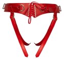Bad Kitty - Seksowna Uprząż Strap On Czerwona S-L Bad Kitty