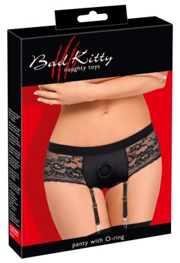 Bad Kitty - Seksowne Koronkowe Strap-On Z Paskami Do Pończoch XL Bad Kitty