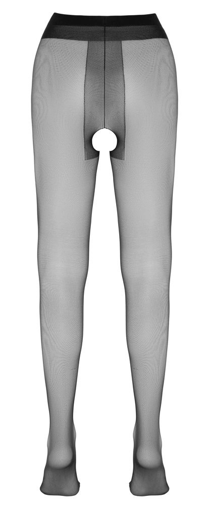 Cottelli LEGWEAR - Czarne Jedwabiście Błyszczące Rajstopy Bez Krocza 2 Cottelli LEGWEAR Cottelli LEGWEAR - Czarne Jedwabiście Błyszczące Rajstopy Bez Krocza 2 Cottelli LEGWEAR
