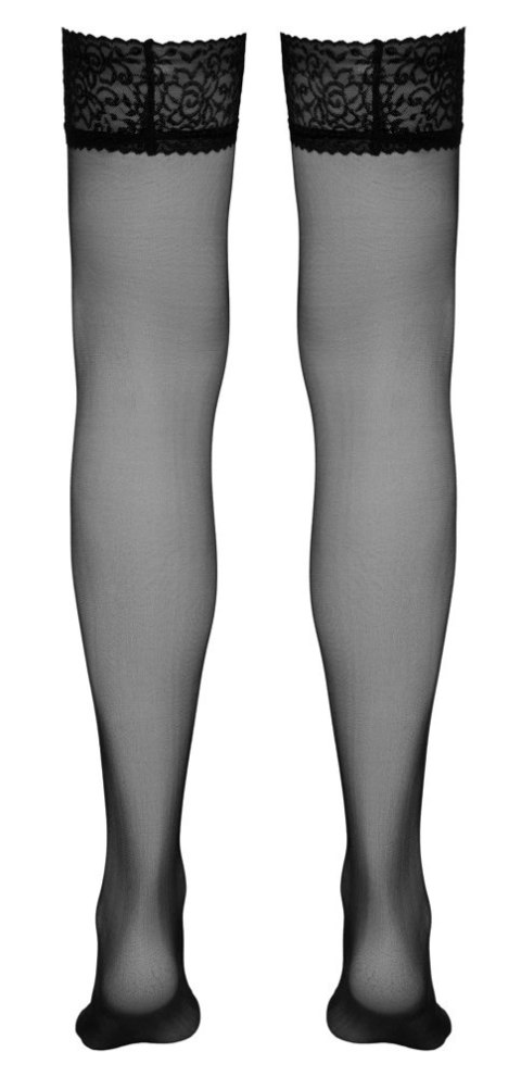 Cottelli LEGWEAR - Czarne Klasyczne Pończochy Z Koronką 5 Cottelli LEGWEAR Cottelli LEGWEAR - Czarne Klasyczne Pończochy Z Koronką 5 Cottelli LEGWEAR