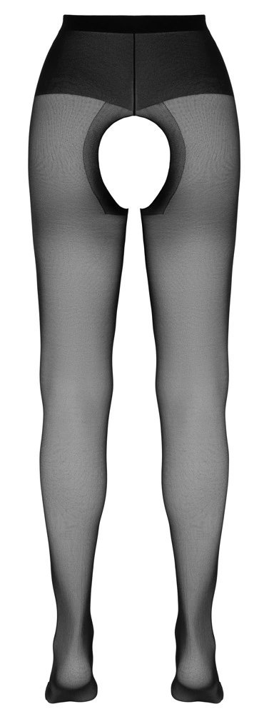 Cottelli LEGWEAR - Czarne Rajstopy Z Otwartym Kroczem 3 Cottelli LEGWEAR Cottelli LEGWEAR - Czarne Rajstopy Z Otwartym Kroczem 3 Cottelli LEGWEAR
