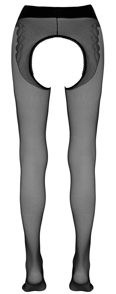 Cottelli LEGWEAR - Jedwabiste Rajstopy Z Otwartym Kroczem 5 Cottelli LEGWEAR Cottelli LEGWEAR - Jedwabiste Rajstopy Z Otwartym Kroczem 5 Cottelli LEGWEAR
