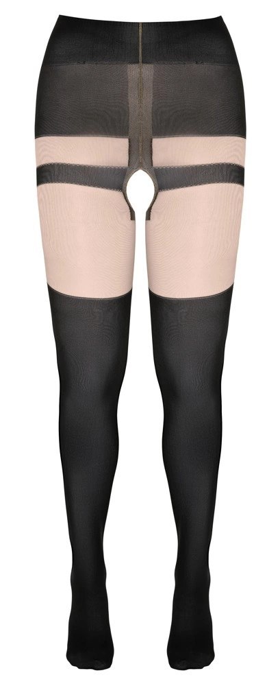 Cottelli LEGWEAR - Rajstopy Z Wzorami Majtek Szelek i Czerwonych Kokardek 4 Cottelli LEGWEAR Cottelli LEGWEAR - Rajstopy Z Wzorami Majtek Szelek i Czerwonych Kokardek 4 Cottelli LEGWEAR