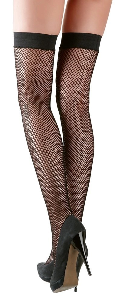 Cottelli LEGWEAR - Seksowne Klasyczne Czarne Pończochy Kabaretki M Cottelli LEGWEAR Cottelli LEGWEAR - Seksowne Klasyczne Czarne Pończochy Kabaretki M Cottelli LEGWEAR