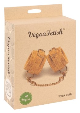 Vegan Fetish - Kajdanki Połączone Metalowym Łańcuszkiem Vegan Fetish