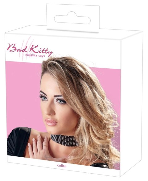Bad Kitty - Czarna Błyszcząca Obroża Do Niewoli Bad Kitty Bad Kitty - Czarna Błyszcząca Obroża Do Niewoli Bad Kitty
