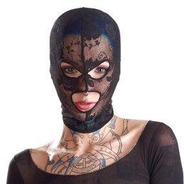 Bad Kitty - Czarna Maska Z Otworem Na Oczy I Usta Koronkowa Bad Kitty
