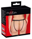 Bad Kitty - Czarne Stringi Ze Złotym Łańcuszkiem W Kroku L/XL Bad Kitty