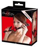 Bad Kitty - Czarny Silikonowy Knebel Otwarty Bad Kitty