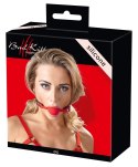 Bad Kitty - Czerwony Silikonowy Knebel Bad Kitty