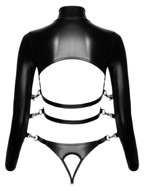 Bad Kitty - Seksowne Skórzane Body Bez Biustu I Kroku 2XL Bad Kitty Bad Kitty - Seksowne Skórzane Body Bez Biustu I Kroku 2XL Bad Kitty
