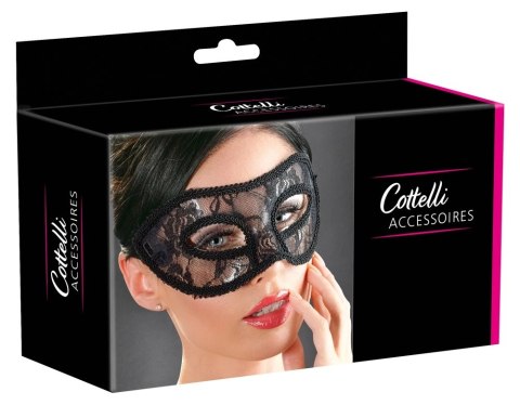 Cottelli ACCESSOIRES - Seksowna Maska Z Delikatną Koronką Czarna Cottelli ACCESSOIRES Cottelli ACCESSOIRES - Seksowna Maska Z Delikatną Koronką Czarna Cottelli ACCESSOIRES