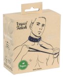 Vegan Fetish - Skórzany Mankiet Na Szyję Ze Smyczą Vegan Fetish