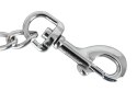 ZADO - Srebrny Łańcuszek Z Dwoma Karabińczykami 15 cm ZADO