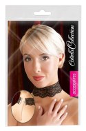 Cottelli ACCESSOIRES - Czarny Koronkowy Naszyjnik Z Regulacją Cottelli ACCESSOIRES