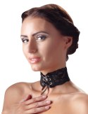 Cottelli ACCESSOIRES - Czarny Koronkowy Naszyjnik Z Satynową Tasiemką Do Wiązania Cottelli ACCESSOIRES