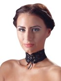 Cottelli ACCESSOIRES - Czarny Koronkowy Naszyjnik Z Satynową Tasiemką Do Wiązania Cottelli ACCESSOIRES