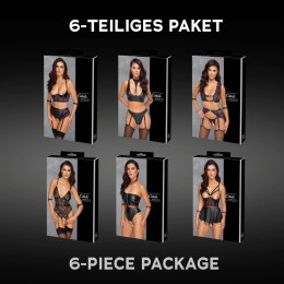 Cottelli Bondage - Zestaw 6 Sztuk Bielizny Z Kolekcji BONDAGE Cottelli BONDAGE