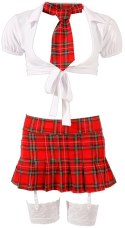 Cottelli COSTUMES - Seksowny Strój Niegrzecznej Uczennicy XL Cottelli COSTUMES