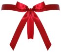 Cottelli LINGERIE - Czerwone Stringi Z Koronki Z Satynową Wstążką S/M Cottelli LINGERIE