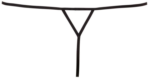 Cottelli LINGERIE - Seksowne Stringi Z Cieniutkich Paseczków I Srebrnych Dodatków M/L Cottelli LINGERIE Cottelli LINGERIE - Seksowne Stringi Z Cieniutkich Paseczków I Srebrnych Dodatków M/L Cottelli LINGERIE