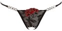 Cottelli LINGERIE - Seksowne Stringi Z Kwiatowym Wzorem M/L Cottelli LINGERIE