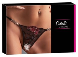 Cottelli LINGERIE - Seksowne Stringi Z Kwiatowym Wzorem S/M Cottelli LINGERIE