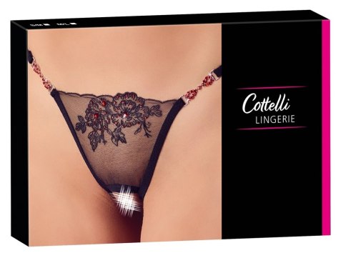 Cottelli LINGERIE - Seksowne Stringi Z Siateczki Z Eleganckim Haftem M/L Cottelli LINGERIE Cottelli LINGERIE - Seksowne Stringi Z Siateczki Z Eleganckim Haftem M/L Cottelli LINGERIE