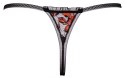 Cottelli LINGERIE - Stringi Z Delikatnej Kwiatowej Koronki Z Perełkami W Kroczu M/L Cottelli LINGERIE