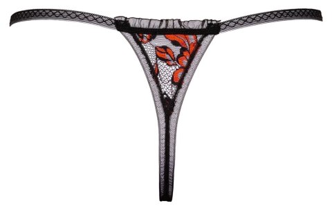 Cottelli LINGERIE - Stringi Z Delikatnej Kwiatowej Koronki Z Perełkami W Kroczu M/L Cottelli LINGERIE Cottelli LINGERIE - Stringi Z Delikatnej Kwiatowej Koronki Z Perełkami W Kroczu M/L Cottelli LINGERIE