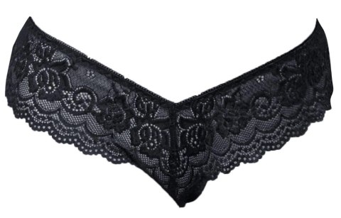 Cottelli LINGERIE - Wysokie Stringi Z Delikatnej Elastycznej Koronki L Cottelli LINGERIE Cottelli LINGERIE - Wysokie Stringi Z Delikatnej Elastycznej Koronki L Cottelli LINGERIE