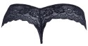 Cottelli LINGERIE - Wysokie Stringi Z Delikatnej Elastycznej Koronki L Cottelli LINGERIE