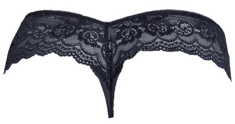 Cottelli LINGERIE - Wysokie Stringi Z Delikatnej Elastycznej Koronki L Cottelli LINGERIE Cottelli LINGERIE - Wysokie Stringi Z Delikatnej Elastycznej Koronki L Cottelli LINGERIE